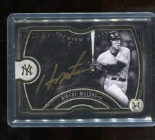 2018 Topps Museum - HIDEKI MATSUI - Premium Prints Autograph - YANKEES #d 15/25