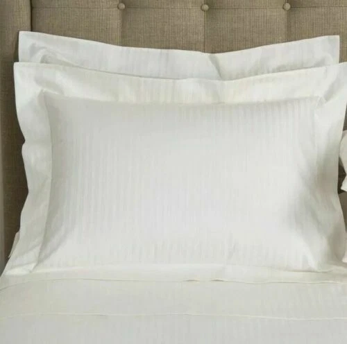 Frette Hotel Atlantic Cotton Sateen King Sham in Ivory New