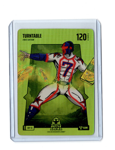 2024 Bo Jackson Battle Arena Turntable GREEN Glow