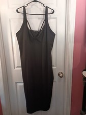 Pretty Little Thing Dress Plus Size 24 Black Sleeveless