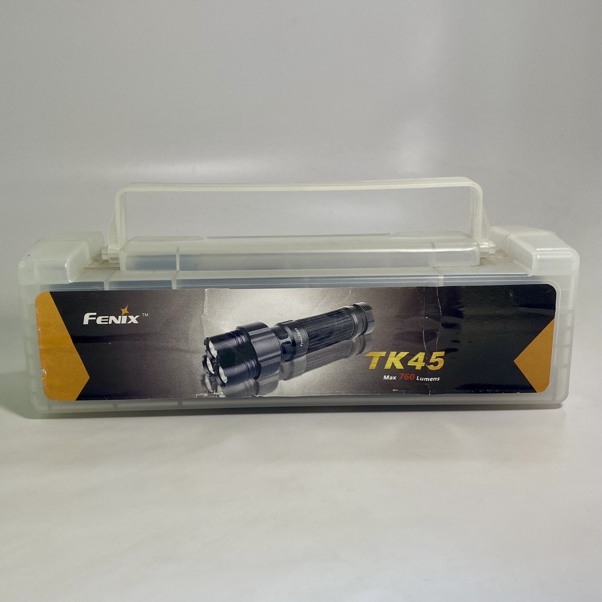 Fenix TK45 LED Variable Output 760 Lumen 3 Head 8-AA Flashlight
