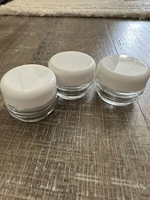 Glass Dappen Dishes with LIDS--DENTAL/NAIL/MULTIUSE