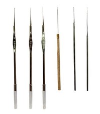 Aari Needles for Threads Beads Zardosi Beading and Embroidery Set of 6