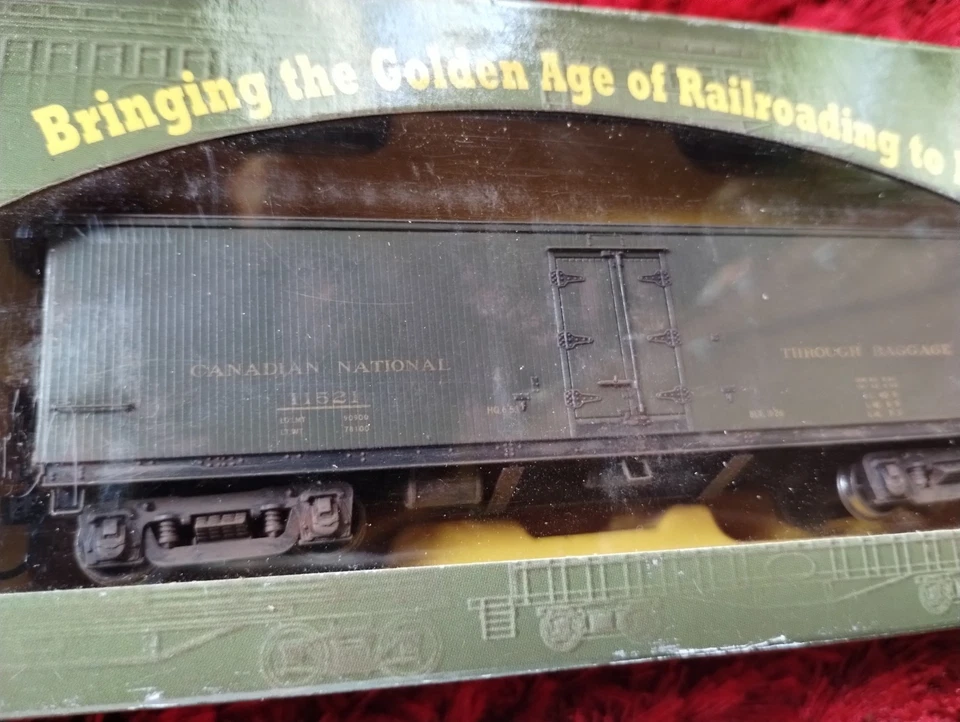 Caja de coche de leche de madera escala HO Roundhouse 84643 Canadian National FREIGHT TRAIN 40' Foto 2 de 4