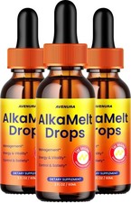 (3 Pack) Alkamelt Drops – Alka Melt Energy Natural Blend Advanced Formula