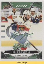 2019-20 Upper Deck MVP Green Script Keith Yandle #94 READ 8tn