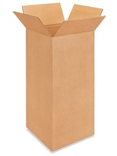 Pack of 25 12 X 12 X 24" Tall Corrugated Boxes