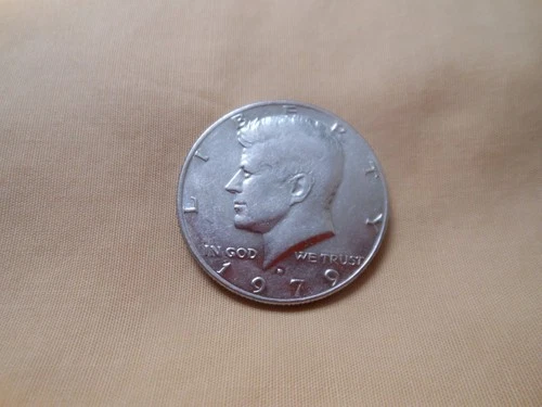 1979 D Kennedy Half Dollar From A BU Bank Roll. Nice Coin!