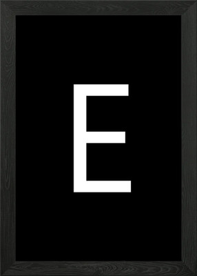 E gerahmtes Wandbild Poster Leinwanddruck Bild