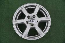 1x Alufelge 15 Zoll 6.0" 5x100 40ET Glanz Silber 6R0601025M VW Polo Rim Wheel