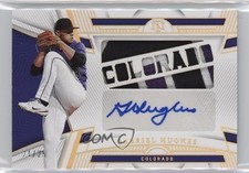 2023 Panini National Treasures Holo Gold 21/25 Gabriel Hughes #DMS-GH Auto 1i46