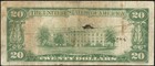 Washington, DC Riggs Bank 1929 $20 Twenty Dollar Type 1 National Note Ch#5046 — photo 2