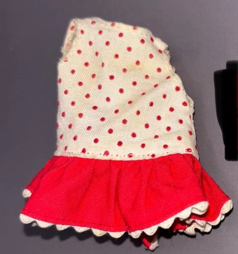 Vintage Mattel 1965 BUFFY DOLL FAMILY AFFAIR Original Dress Red White Polka Dots