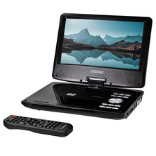 Magnavox 9 Inch TFT Swivel Screen Portable DVD/CD Player With USB/SD Black