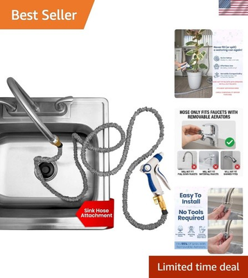 #ad #ad Multi Function 50 FT Sink Hose with Connectors Ideal for Home amp; Apartment Use $133.31