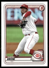 2020 Bowman Draft #BD-196 Hunter Greene