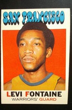 1971-72 Topps Basketball #92 Levi Fontaine NEAR MINT condition