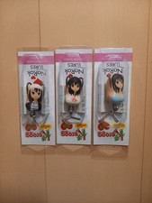 Anime Character Soft Fishing Lures Set of 3 Multicolor Tackle