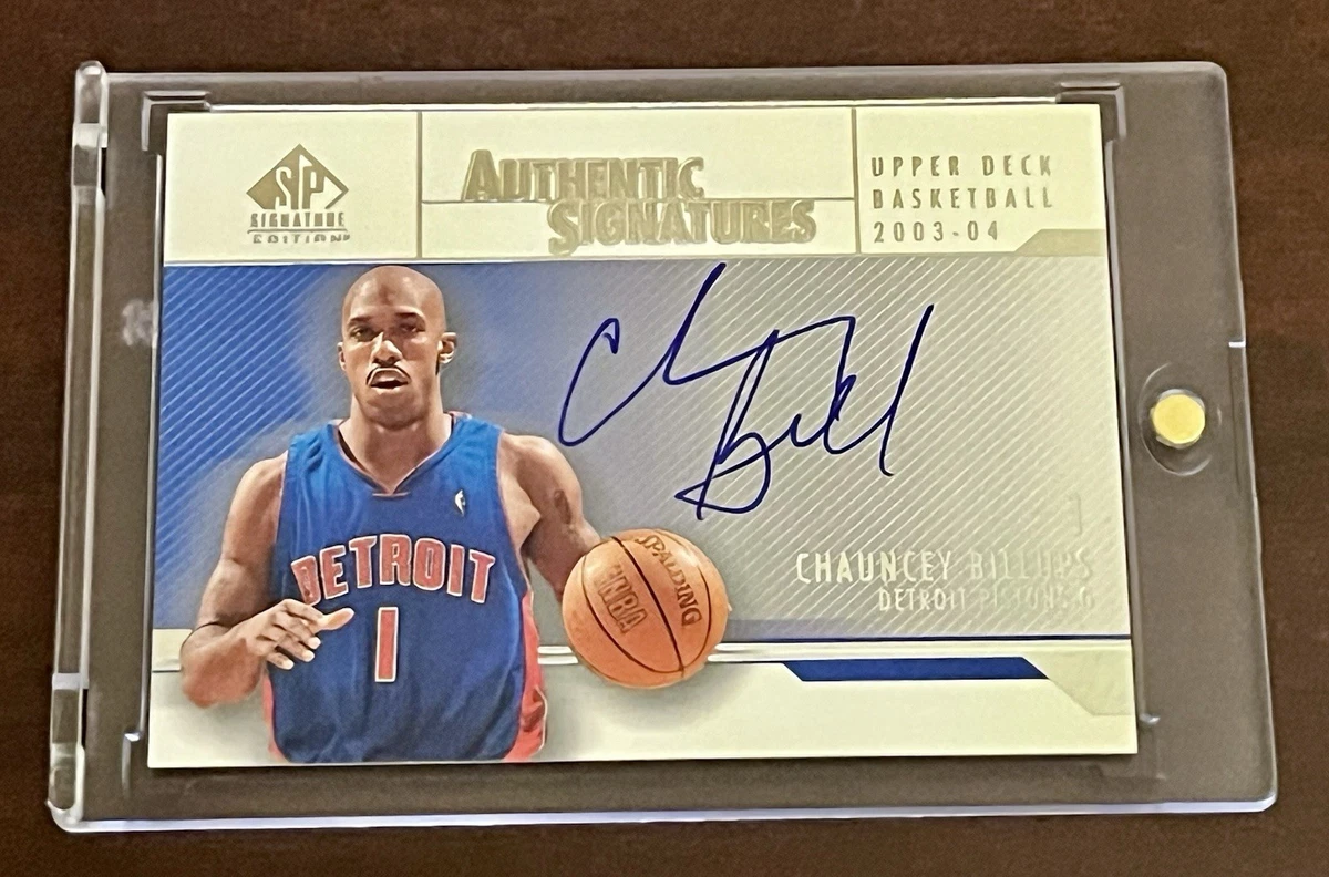 Chauncey Billups Basketball Sports Trading Cards & Accessories