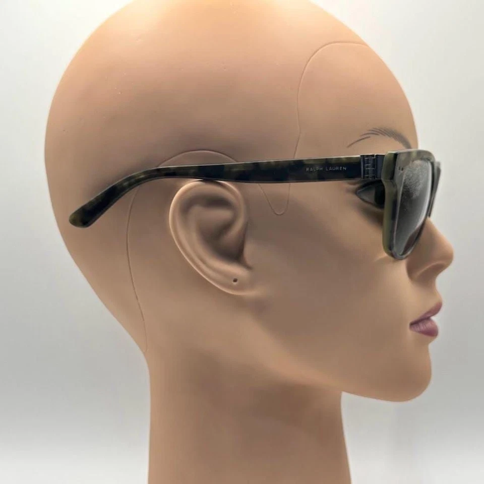 NUEVO Y2K Polo Ralph Lauren Zyl Gafas de sol | PH4080 55/18/140 Verde Tortuga/Marrón Foto 2 de 4