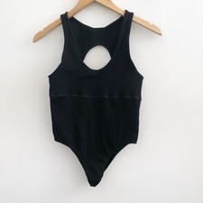 FREE PEOPLE Movement Unwind Bodysuit No Size Tag Check Measurements