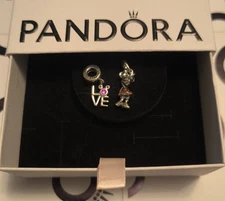 Pandora Charm Walt Disney Minnie Mouse - Love w/ Gift Box and card Included