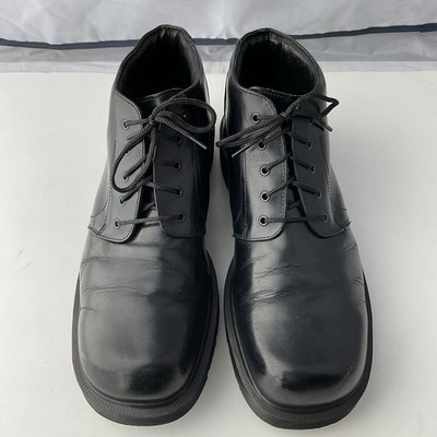 Vtg 90s Dr. Martens Doc 8752 Square Toe Leather Chunky Boots Men's