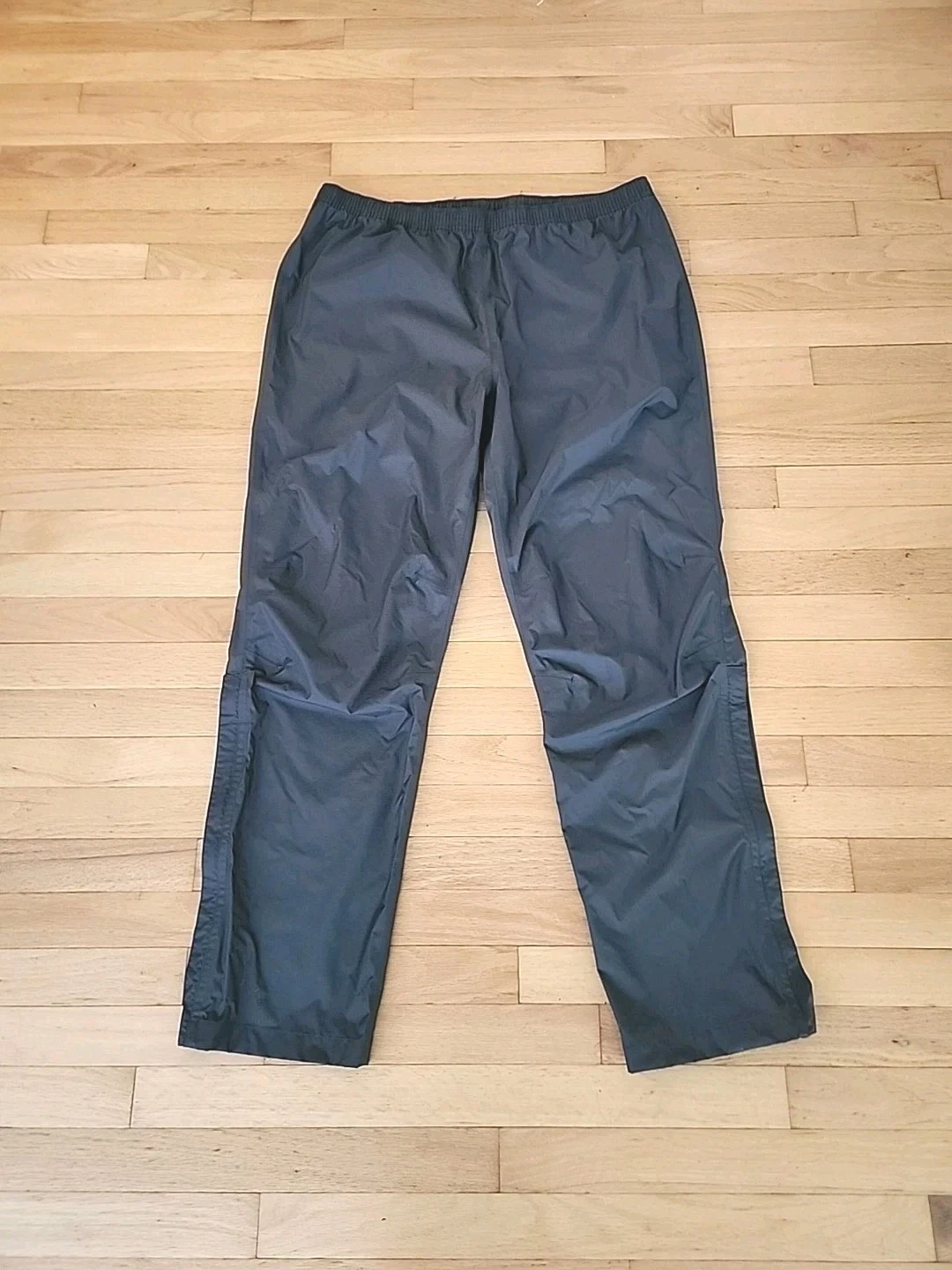 Orvis Encounter Rain Pants Waterproof Gray Nylon Men's Large, Elastic Waist