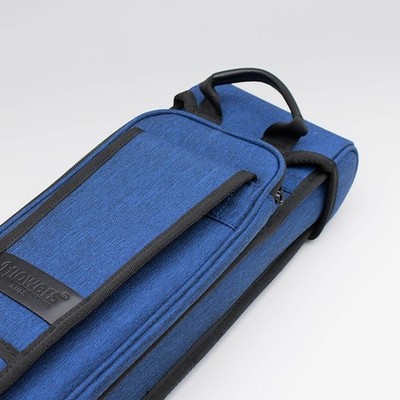 J FLOWERS JF0024 3B5S Cue Case Blue 3 Billiard Stick Holder