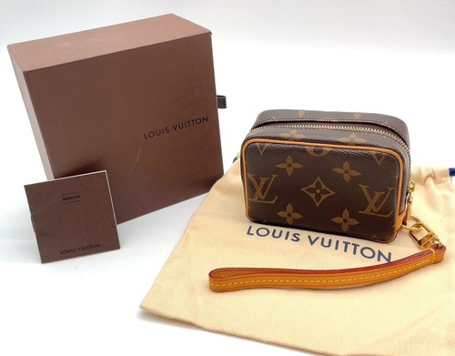 Auth Louis Vuitton Monogram Trousse Wapity  Pouch M58030 W/Box/Dustbag NS040080