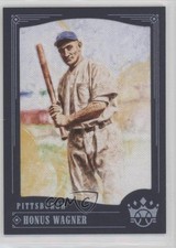 2018 Panini Diamond Kings Blue Frame Honus Wagner (No Collar) #2 HOF d4e