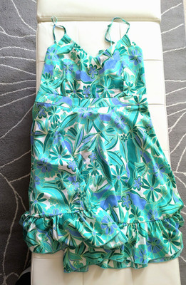 Mod Vibes Floral Strappy Sun Dress