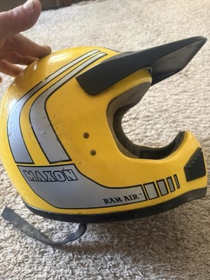 Maxon Ram Air Helmet Vintage Motocross Helmet Vmx | eBay