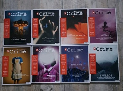 Stern Crime, Wahre Verbrechen Konvolut (incl. HEFT 1) und 1 Crime Extra