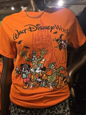 Adult Orange Disney T-Shirts (1968-Now) for sale | eBay