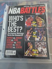 Slam NBA Battles Magazine 2011 Jordan V Kobe, Magic V LeBron, Shaq V Wilt 2K12