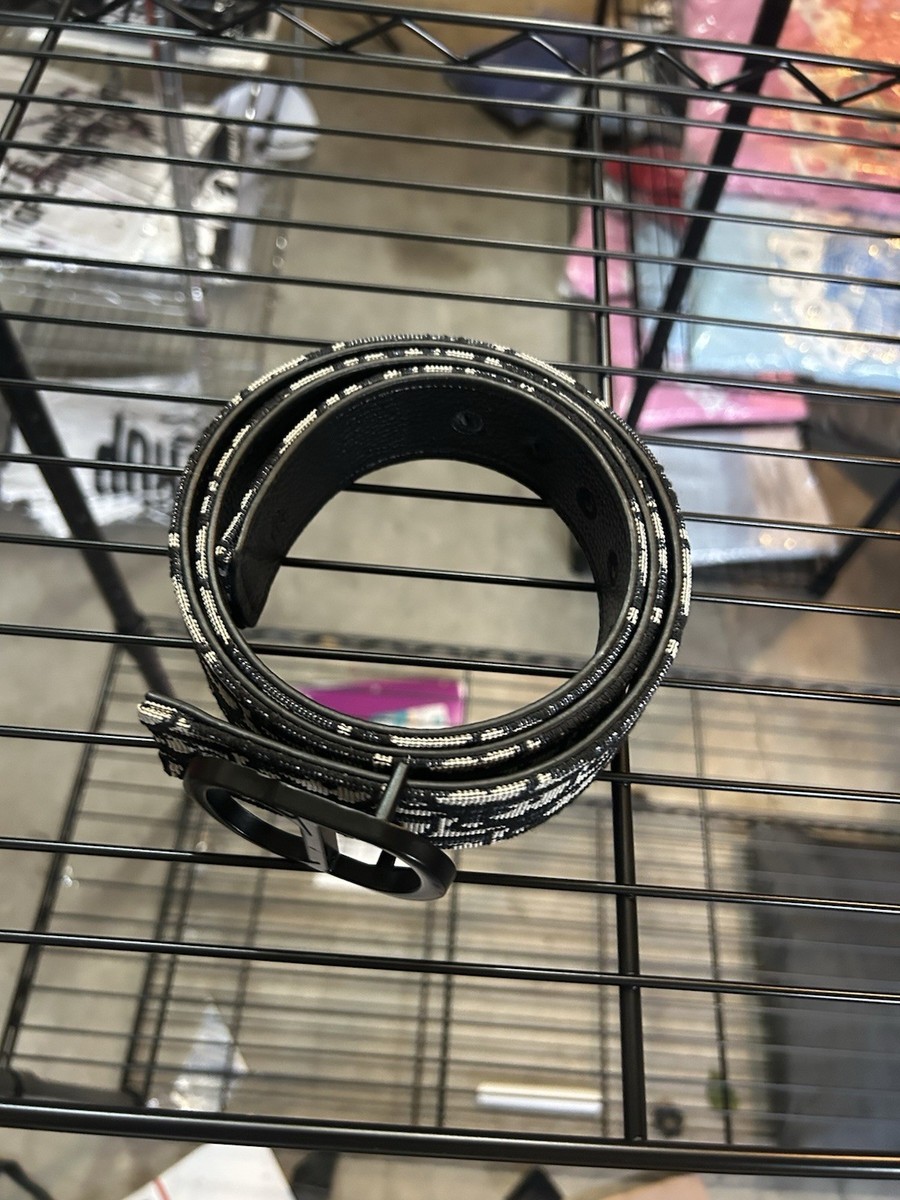 Christian Dior Belt Oblique Reversible with Buckle Dust Bag