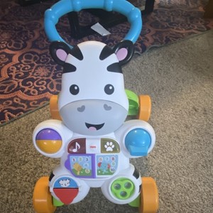 Fisher-Price Zebra Baby Walker Multicolor Walking Aid DKH80 6-12 Months