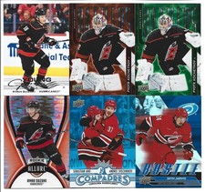 Carolina Hurricanes 12 Card Lot Ryan Suzuki Young Guns Sebastian AHO Doug Jarvis