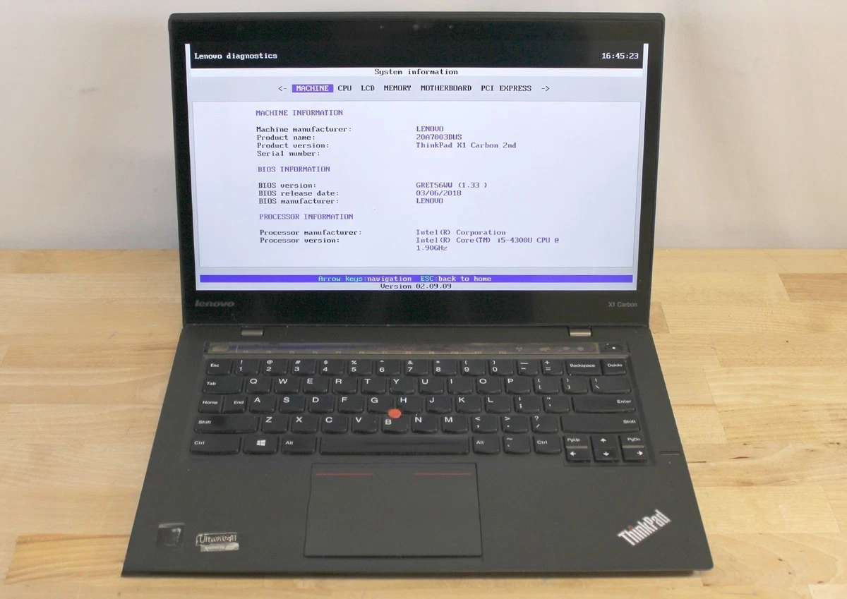 Lenovo ThinkPad X1 Carbon 2nd Gen PC Laptops & Netbooks for Sale
