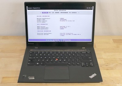 Lenovo ThinkPad X1 Carbon 2nd Gen i5-4300U 4GB No Drive No Speakers LCD Marks