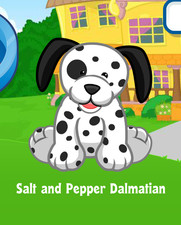 Webkinz Classic Salt Pepper Dalmatian Virtual PET Adoption Code Only Messaged