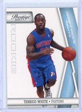 2010-11 Prestige - Rookie Terrico White #186 Draft Picks Rights Light Blue /999
