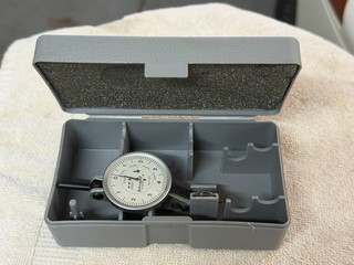 Interapid 312b 3 Dial Test Indicator Swiss Made .0001” W/ Wrench Excellent