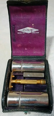 Vintage Gillette Traveler Set A2