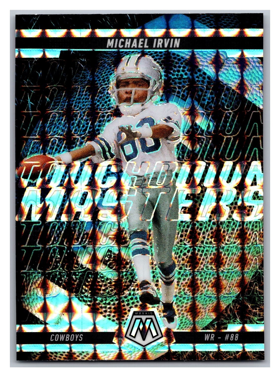 2025 Panini Mosaic - Touchdown Masters Michael Irvin #18 Mosaic Prizm