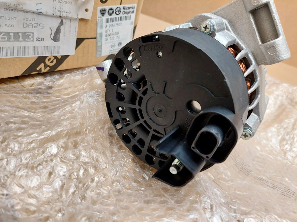 Vauxhall Combo Box Alternator Generator 95527503 X12 1.3 2012-2018 Genuine NEW - Image 3 of 4