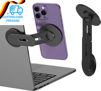 Cloudvalley Magnetischer Laptop Handy Ständer, 3-Dimensionale Verstellbare Kamer