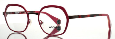WOOW Boogie Woogie 1 9298 Raspberry Womens Eyeglasses 47-21-140 B:41