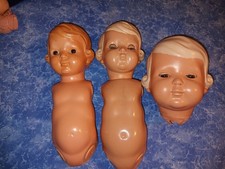 Schildkröt , Puppen Kopf Inge  42,45,56,   defekt bzw. repariert für Puppendoc